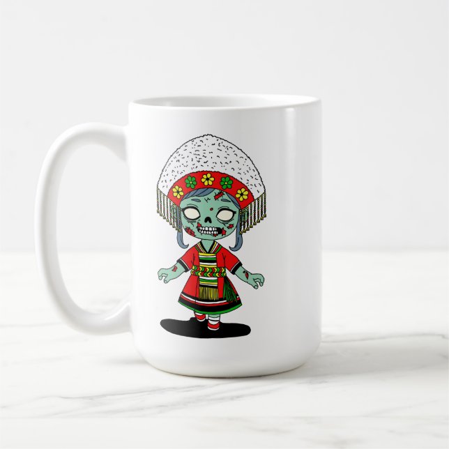 Mug Cute kényan Zombie (Gauche)