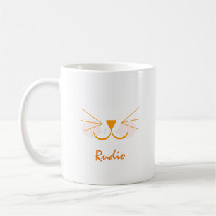 Mug Cute Kitten Chat Visage Animal Nom photo
