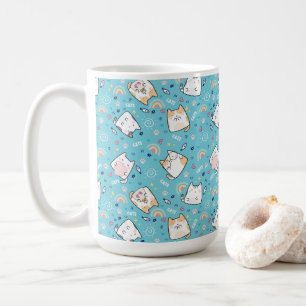 Mug Cute Kitty Chat Motif Whimsical