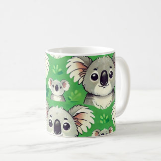Mug Cute koala mule verte
