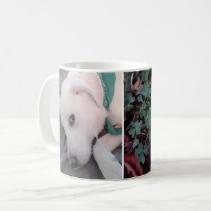 Mug Cute Labrador Retriever Mix Fatigué Chien vert