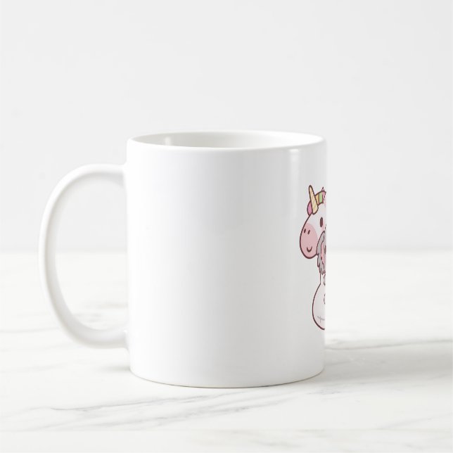 Mug Cute Little Koala Ours Accrocher Unicorn Pool Flot (Gauche)