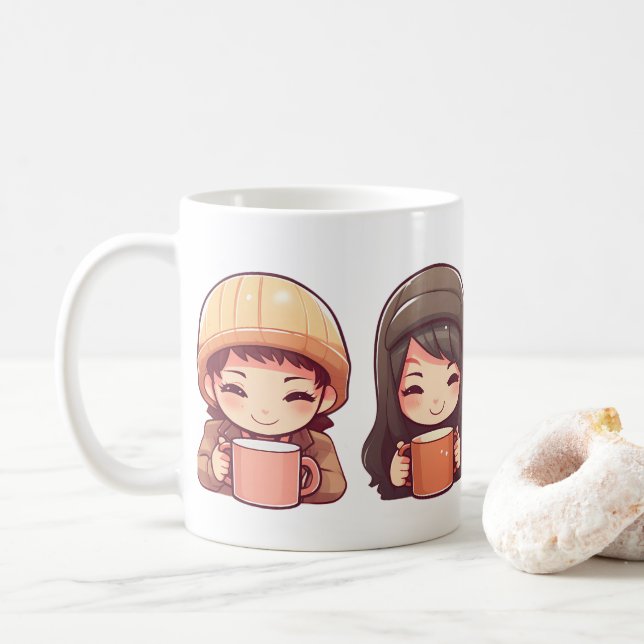 Mug Cute mignonne (Avec donut)
