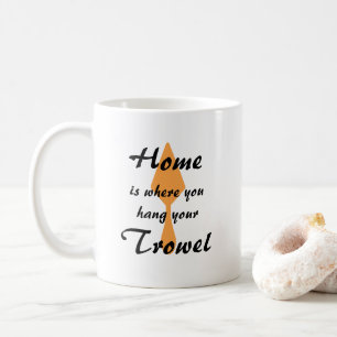 Mug Cute Minimalist Home Est L'Endroit Où Vous Accroc