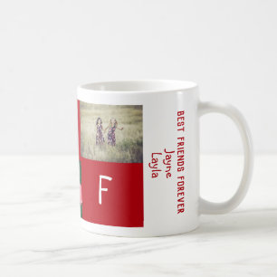 Mug Cute Modern 2 Best Friends Forever BFF 3 Photos