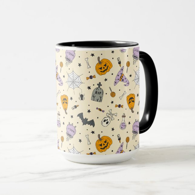 Mug Cute Motif Halloween (Devant droit)