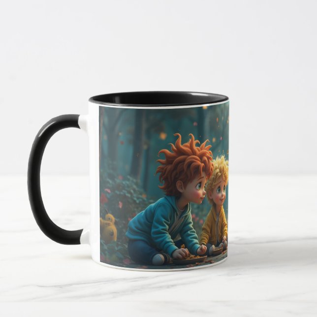 Mug Cute muscade concentrique (Gauche)