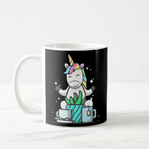 Mug Cute Namaste Unicorn Do Yoga Gardening Café