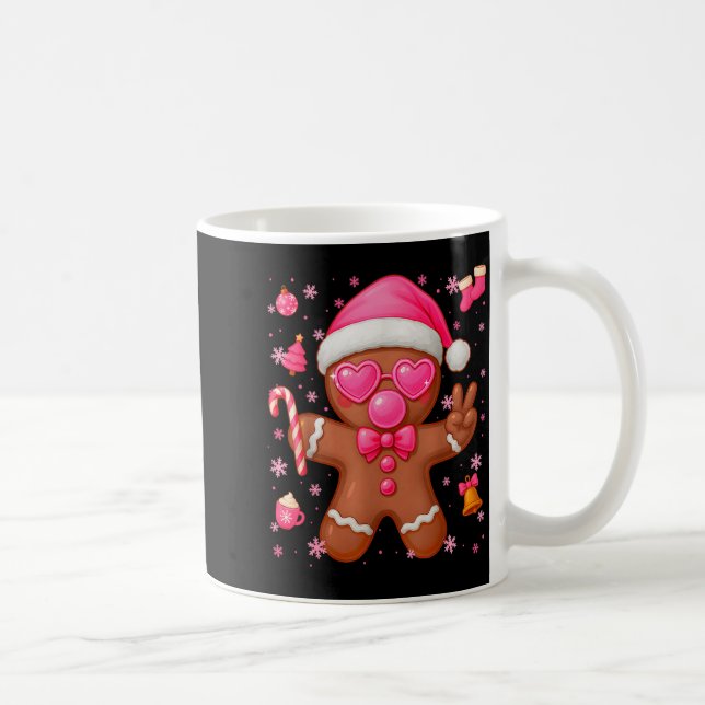 Mug Cute Nk Gingerbread Bubble Gum Christmas Xmas Girl (Droite)