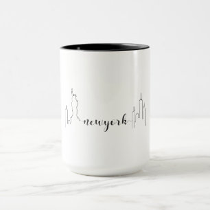 Mug Cute NYC New York City Skyline Souvenir