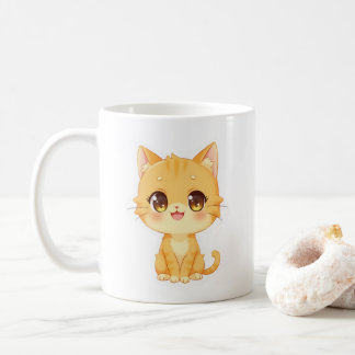 Mug Cute Orange Kitten