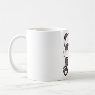 Mug Cute Panda Boire Matcha Bubble Tea