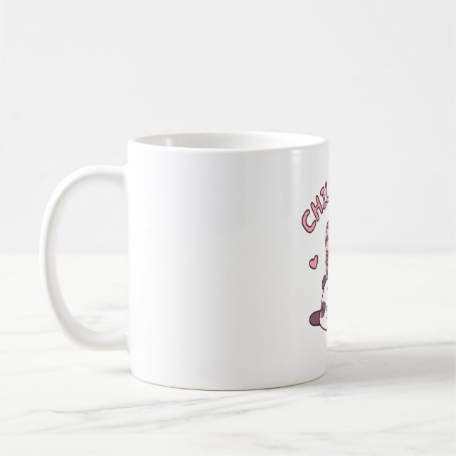 Mug Cute Panda, Koala et Sloth, Chill Club Funny (Gauche)