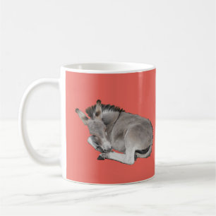 Mug Cute Petit Gris Dormir Dos Foies