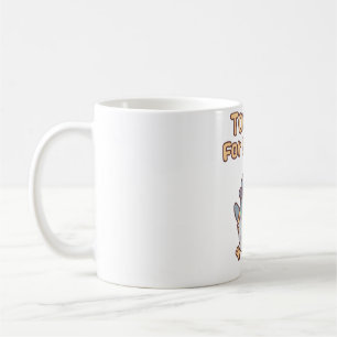 Mug Cute Pigeon Avec Sac Trop Coo Pour L'École Drôle