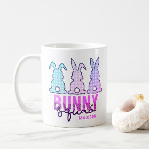 Mug Cute Plaid Lapin Squad Rabbit Personnalisé