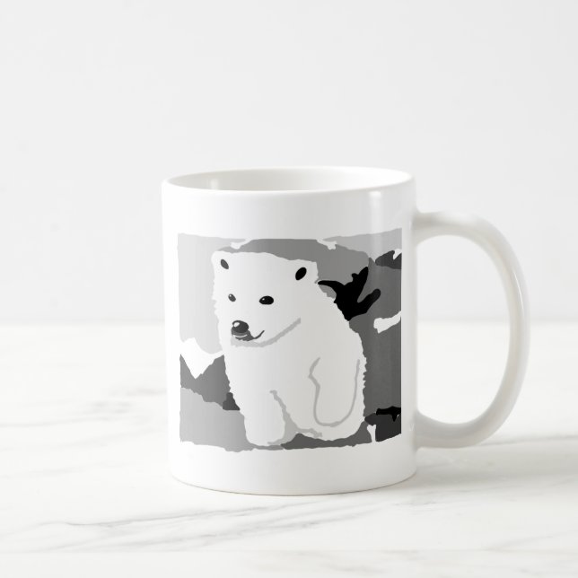 Mug Cute Polar ours art cadeaux et accessoires (Droite)