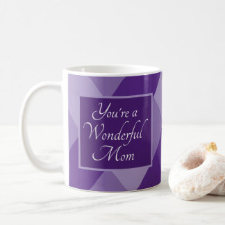 Mug Cute Purple Message for Mom Mother's Day