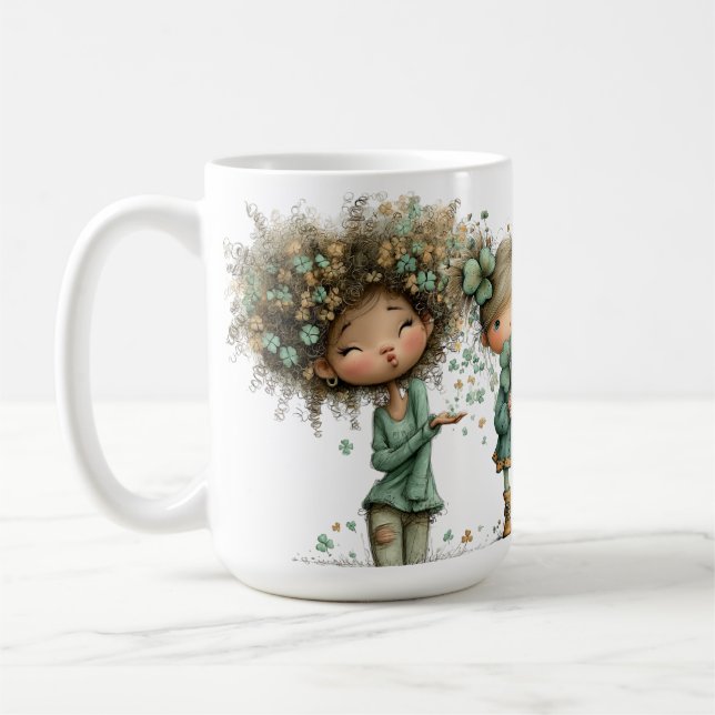 MUG CUTE QUIRKY LITTLE IRISH GIRLS  (Gauche)