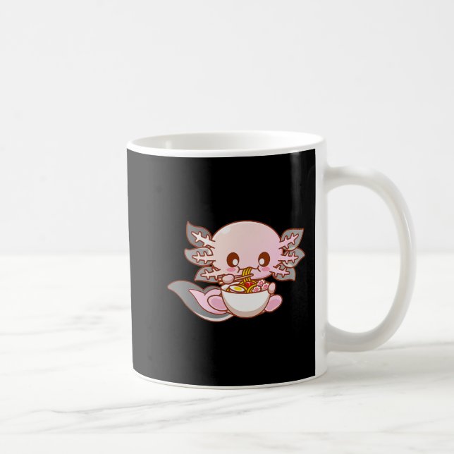 Mug Cute Ramen Axolotl Kawaii Anime Japonaise Nourritu (Droite)
