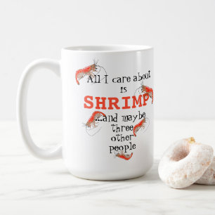 Mug Cute Red Cherry Shrimp Aquarium Pet Lover Unique