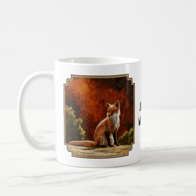 Mug Cute Red Fox (Gauche)
