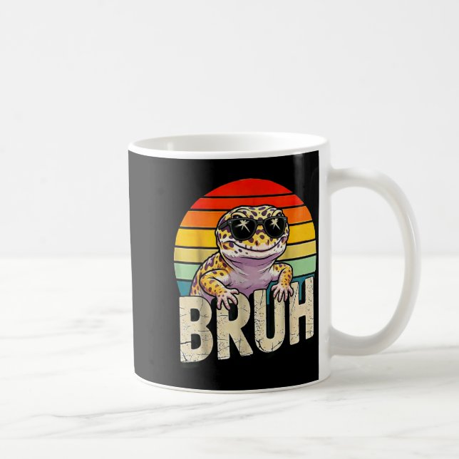 Mug Cute Reptile Kids Boys Girls Bruh Leopard Gecko Lo (Droite)
