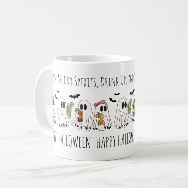 Mug Cute Retro Drôle Citation chauves chauves-souris h (Devant gauche)