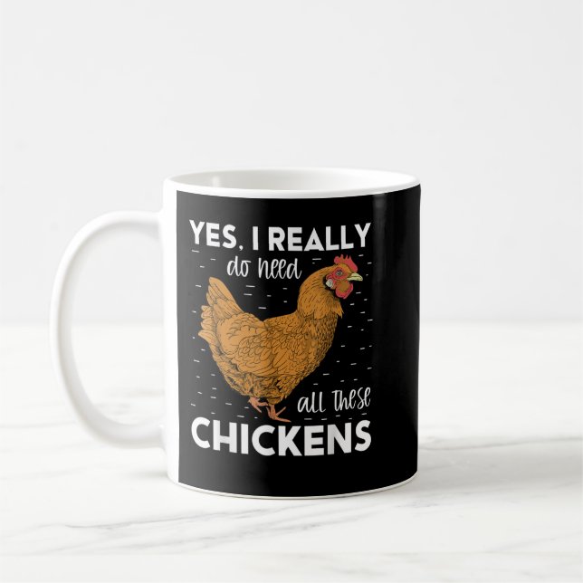Mug Cute Rouge Blanc Bleu Poulet Drapeau Américain Fer (Gauche)