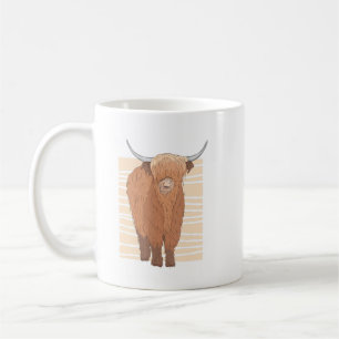 Mug Cute Scottish Highland Bovins Yak Cow Whisperer Fa