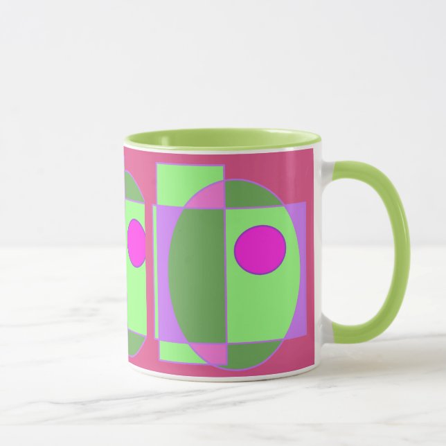 Mug Cute Sherell géométrique (Droite)
