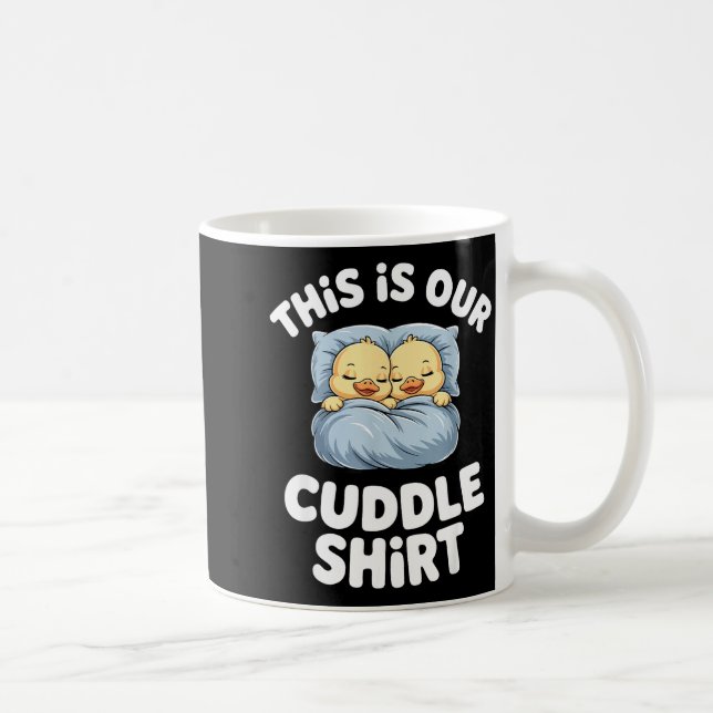 Mug Cute Sleeng Ducks This Is Our Cuddle  (Droite)