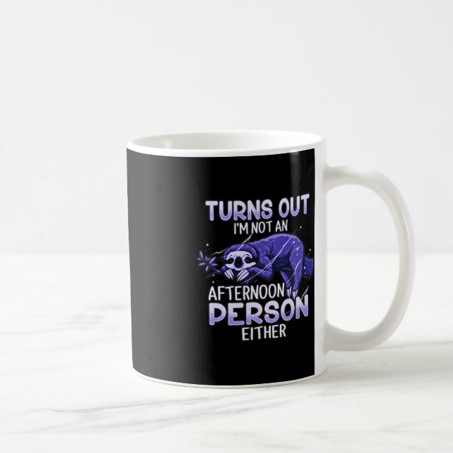Mug Cute Sloth Fibro Lupus Chronique Fatigue Spoonie S (Droite)