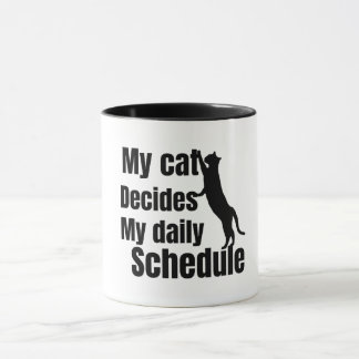 Mug Cute Standing cat design