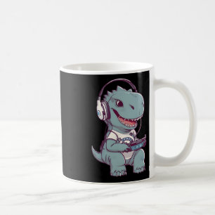 Mug Cute T. Rex-dinosaur Jouer Jeu Vidéo Jeu Jeu