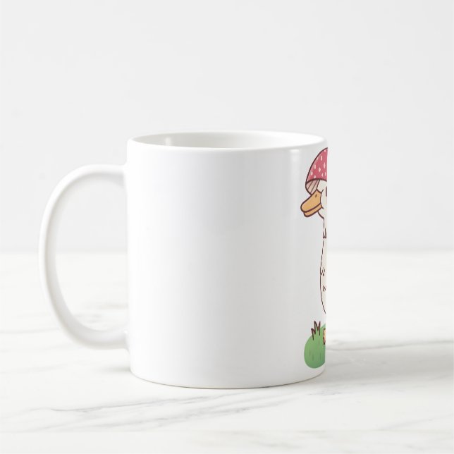 Mug Cute Toadstool Champignons Canard (Gauche)