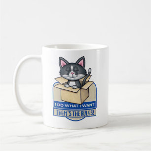 Mug Cute Tuxedo Chat Je Fais Ce Que Je Veux