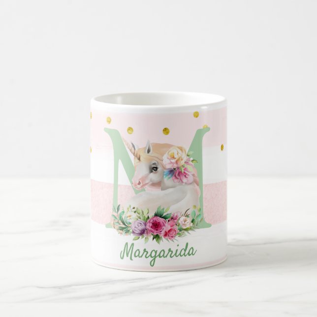 Mug Cute Unicorn Imaginaire magique Créature fille (Centre)