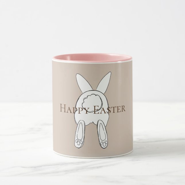 Mug Cute White Bunny (Centre)