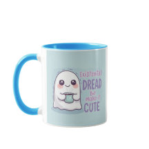 Mug CuteGhost "Angoisse Existentielle Mais Rendez-