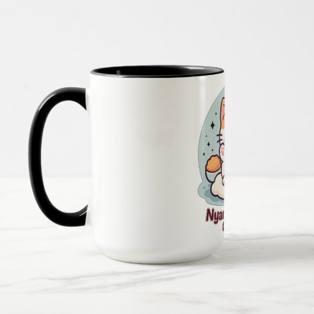 Mug Cutesse Nyan crédible - Cute Kawaii Cat (Gauche)