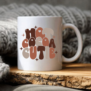 Mug Cutie de cacao chaud - Lettres en gras