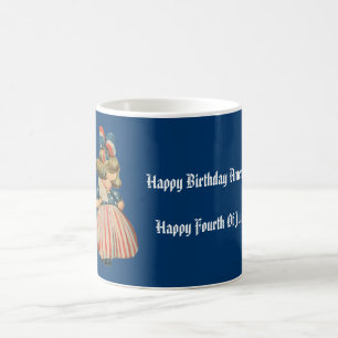 Mug Cutie patriotique vintage