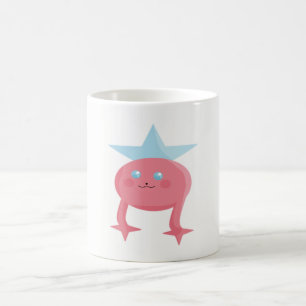 Mug Cutiful Kids Art Design Fairy Rose Bleu