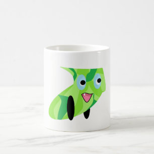 Mug Cutit Kids Art Design Mignonne Chiot Vert