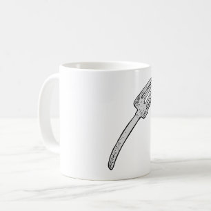 Mug Cutlerie Rustique Vintage Fork Retro