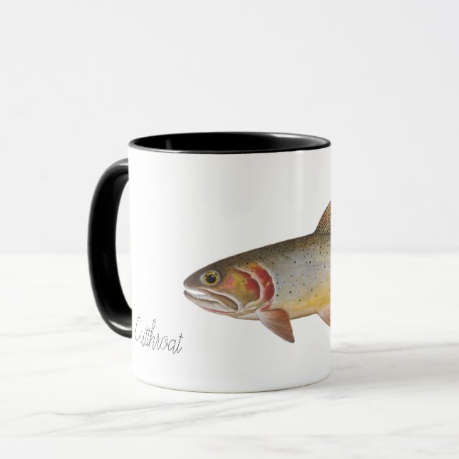 Mug Cutthroat, art original par Mary K (Devant gauche)