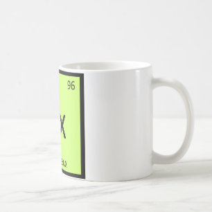 Mug Cx - Chat Chartreux Chimie Symbole du tableau péri
