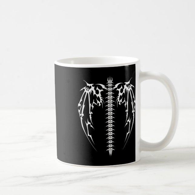 Mug Cyber Ailes Style tatouage Art Robotique Celtic Ra (Droite)