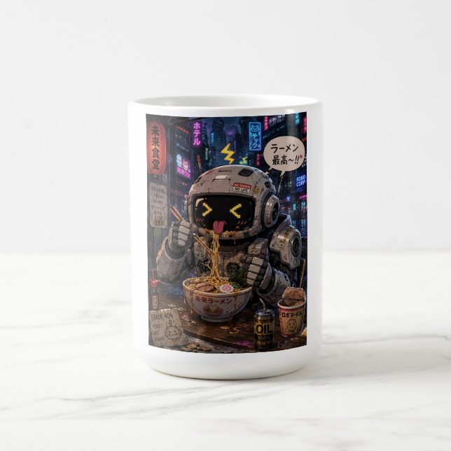 Mug Cyber Bites – Nuit de ramen robot (Centre)